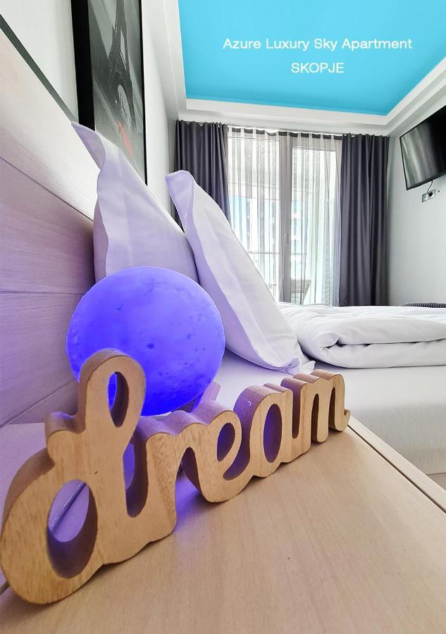 Azure Luxury Sky Apartment Skopie Exterior foto