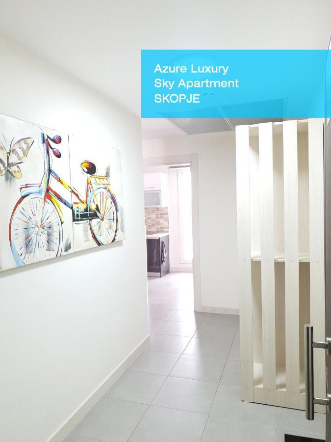 Azure Luxury Sky Apartment Skopie Exterior foto